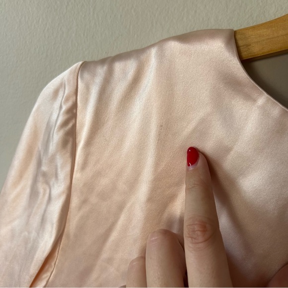 Acler Exton Mini Dress in Pearl Pink NEW Size 4 - Picture 13 of 13